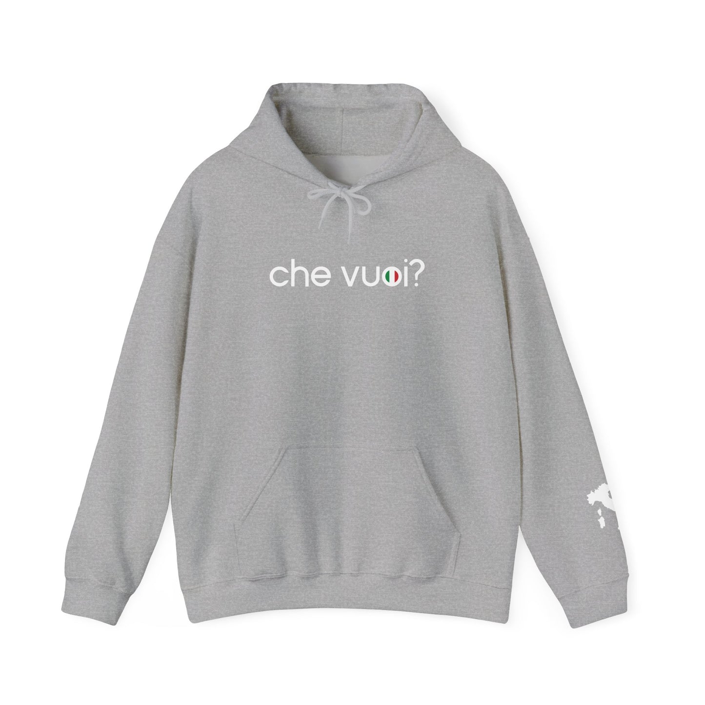 Map of Italy 'Che Vuoi Unisex Hoodie
