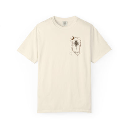 Charleston Palm Tree Tee  - Coastal Graphic T-Shirt