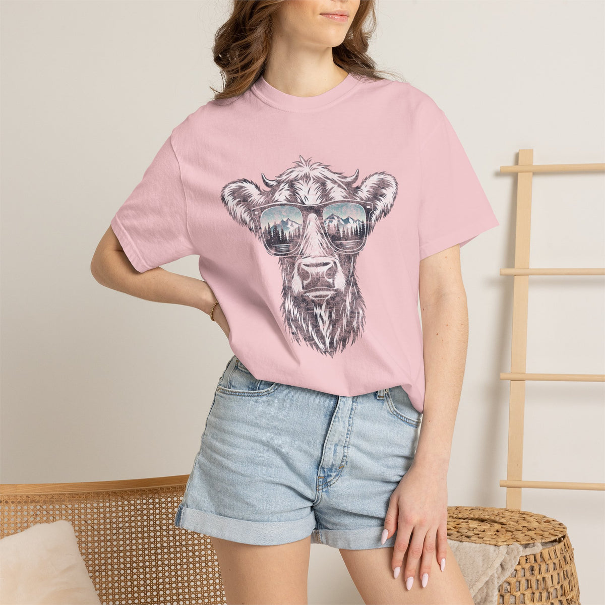 Shaded Cow Graphic Tee