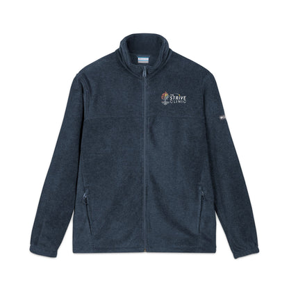 Embroidered Columbia Fleece Jacket - Strive Clinic