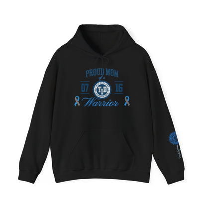 Personalized Warrior Mom Hoodie — TID Awareness Sweatshirt