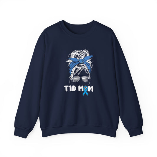 T1D Mom Crewneck Sweatshirt