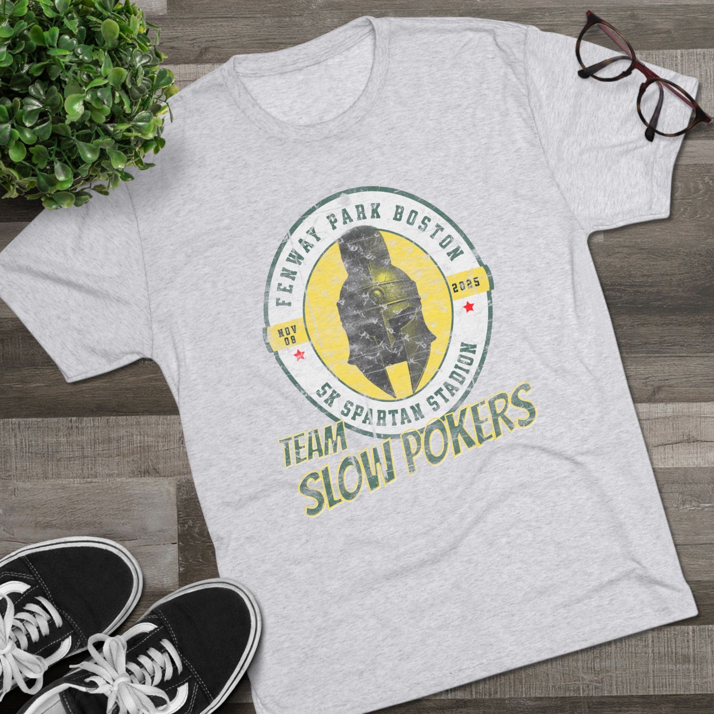 Spartan Slow Pokers Race Tee | Front Only Print