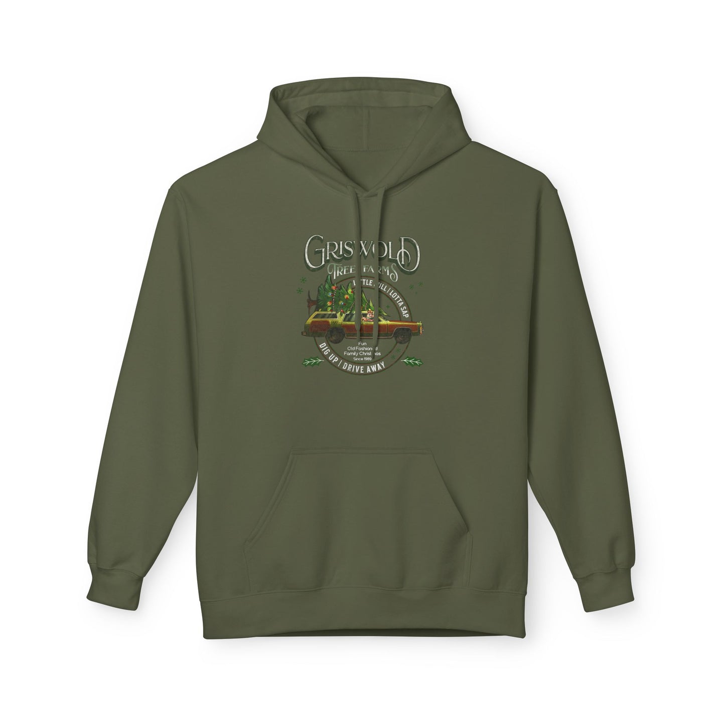 Christmas Tree Farm Hoodie, National Lampoon Griswold Theme, Holiday Sweatshirt, Family Xmas