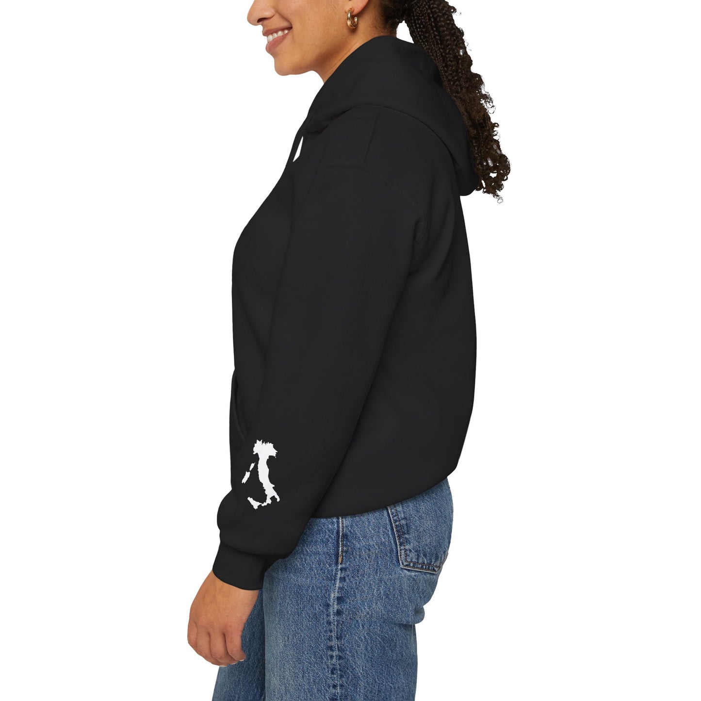 Map of Italy 'Che Vuoi Unisex Hoodie
