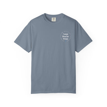 Personalized  — TID Awareness Wear Blue Tee