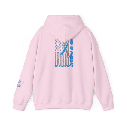 Personalized Warrior Mom Hoodie — TID Awareness Sweatshirt