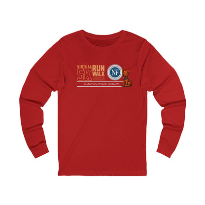 Virtual Run/Walk 5K Long Sleeve Tee — NF Strong for Sean