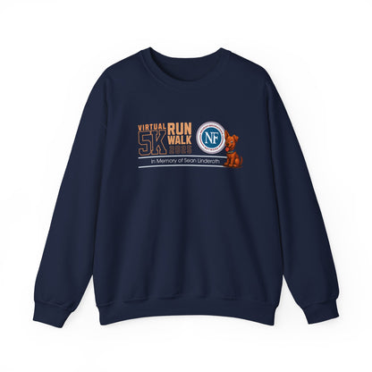 NF Virtual 5K Run/Walk Crewneck Sweatshirt — In Memory of Sean