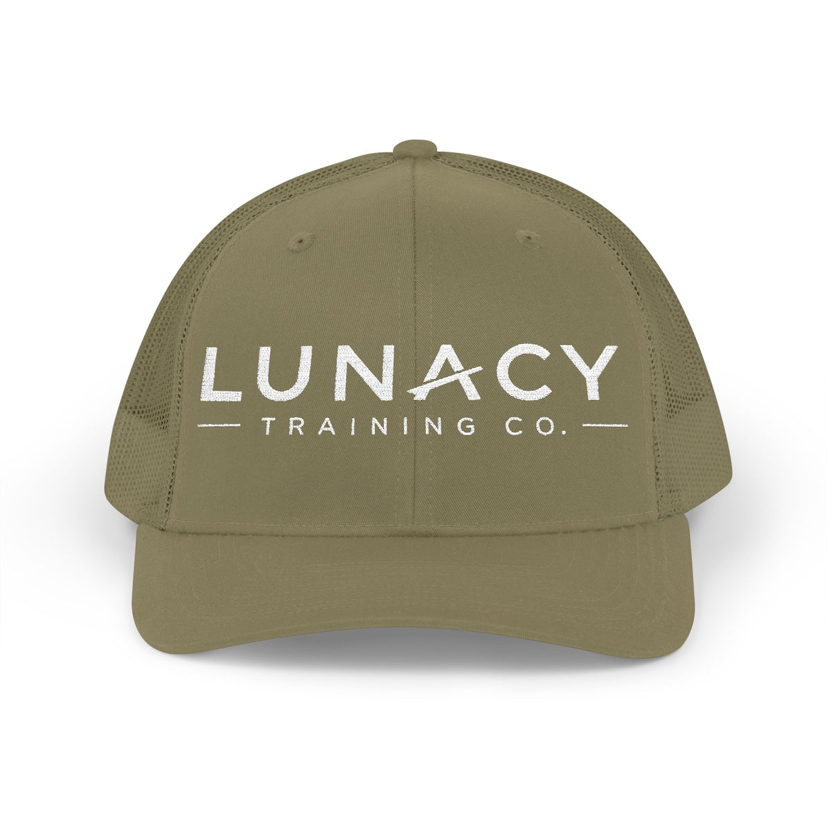 Embroidered Mesh Snapback Hat
