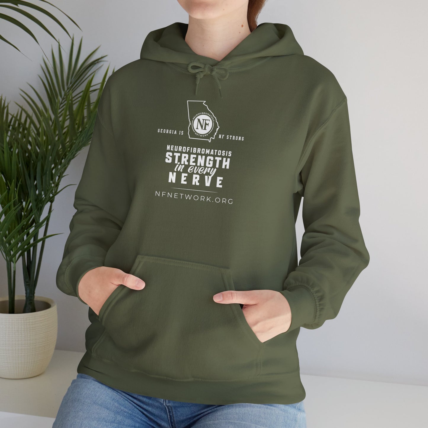 GA Strong NF Hoodie - Adult