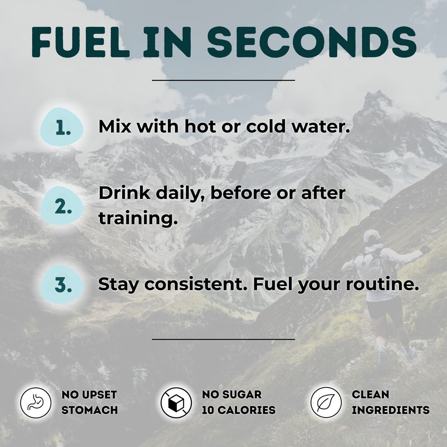 Electrolytes + Caffeine Powder Mix
