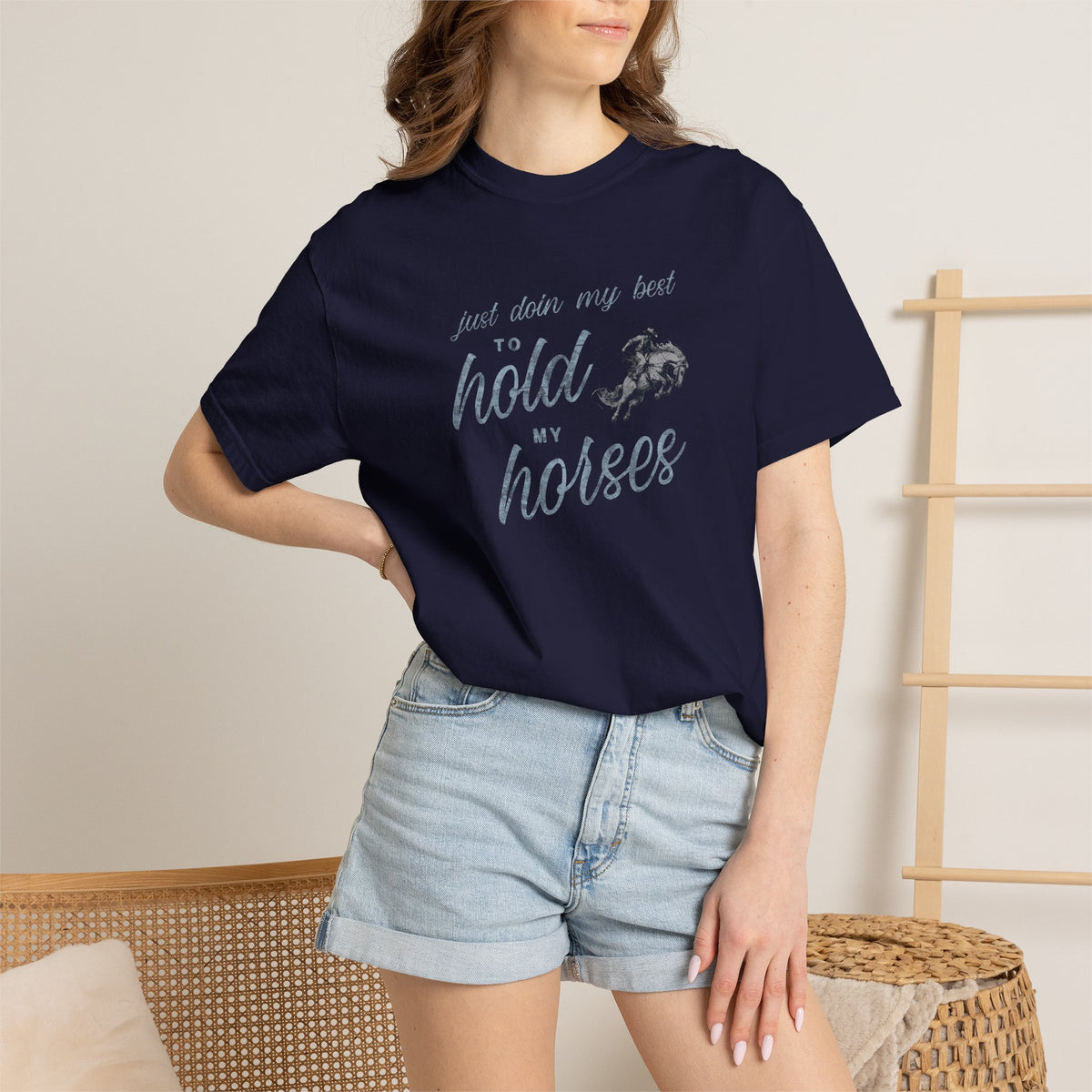Hold My Horses Comfort Colors Tee