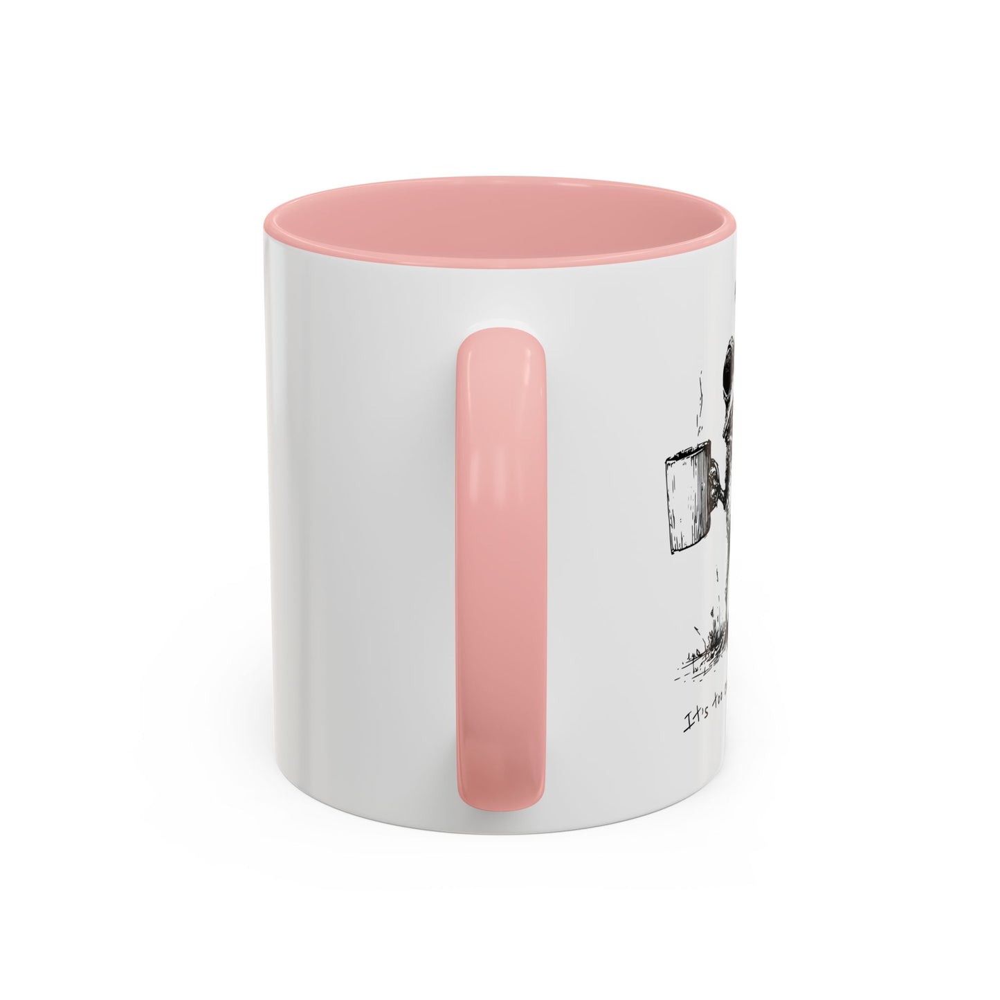 Funny Frog Coffee Mug — "Hop Off. It's Too Early for Nonsense"