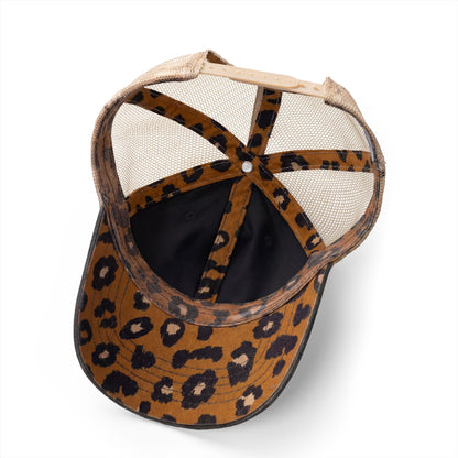 Lunacy Rebrand Black Women's Washed Mesh-Back Cap