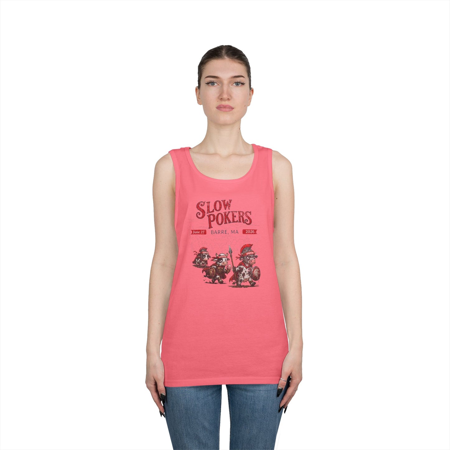 Barre Spartan Slow Pokers Unisex Tank