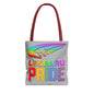 Lesbaru Pride Tote Bag, Subaru Lover, Lesbian, Reusable Bag, LGBT Rainbow Flag, LGBTQ Pride, Grocery Bag, Market Tote, Eco-Friendly