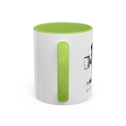 Funny Frog Coffee Mug — "Hop Off. It's Too Early for Nonsense"