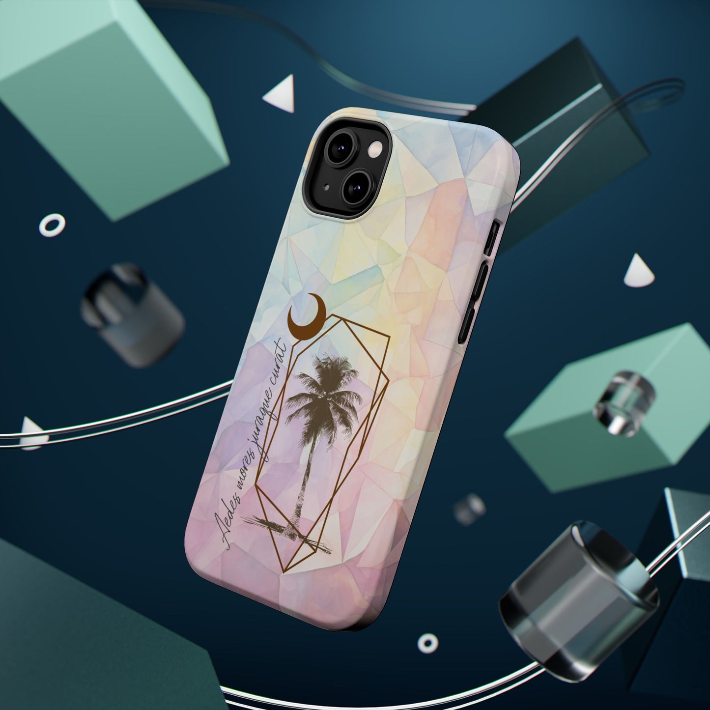 Geometric Palm phone case | Magnetic Impact-Resistant Case