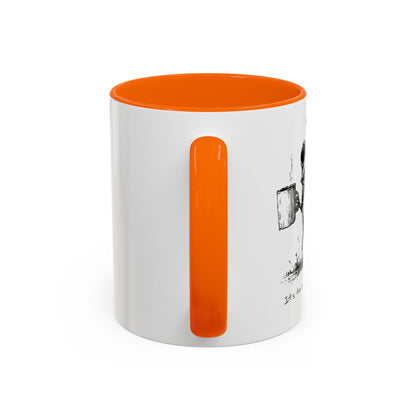 Funny Frog Coffee Mug — "Hop Off. It's Too Early for Nonsense"