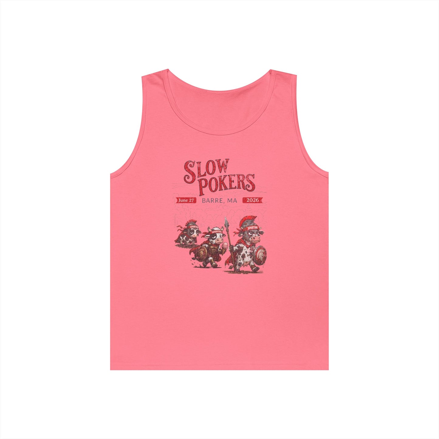 Barre Spartan Slow Pokers Unisex Tank