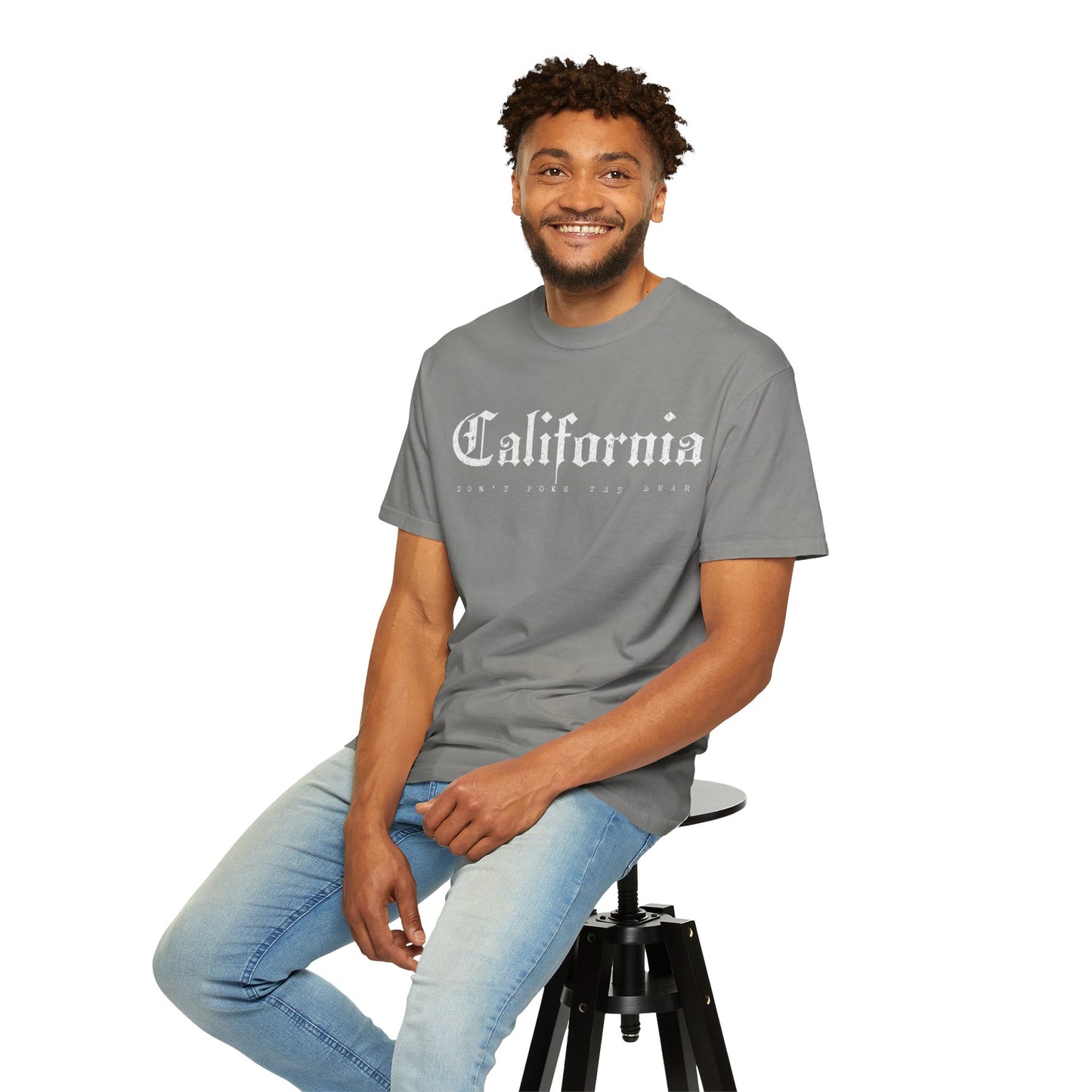 California Don't Poke the Bear Garment Dyed Tee