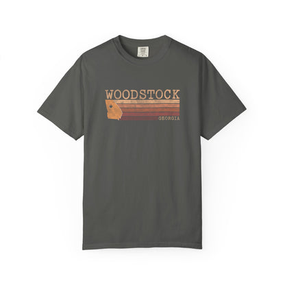 Woodstock Georgia Boho "Band of Colors" T-Shirt