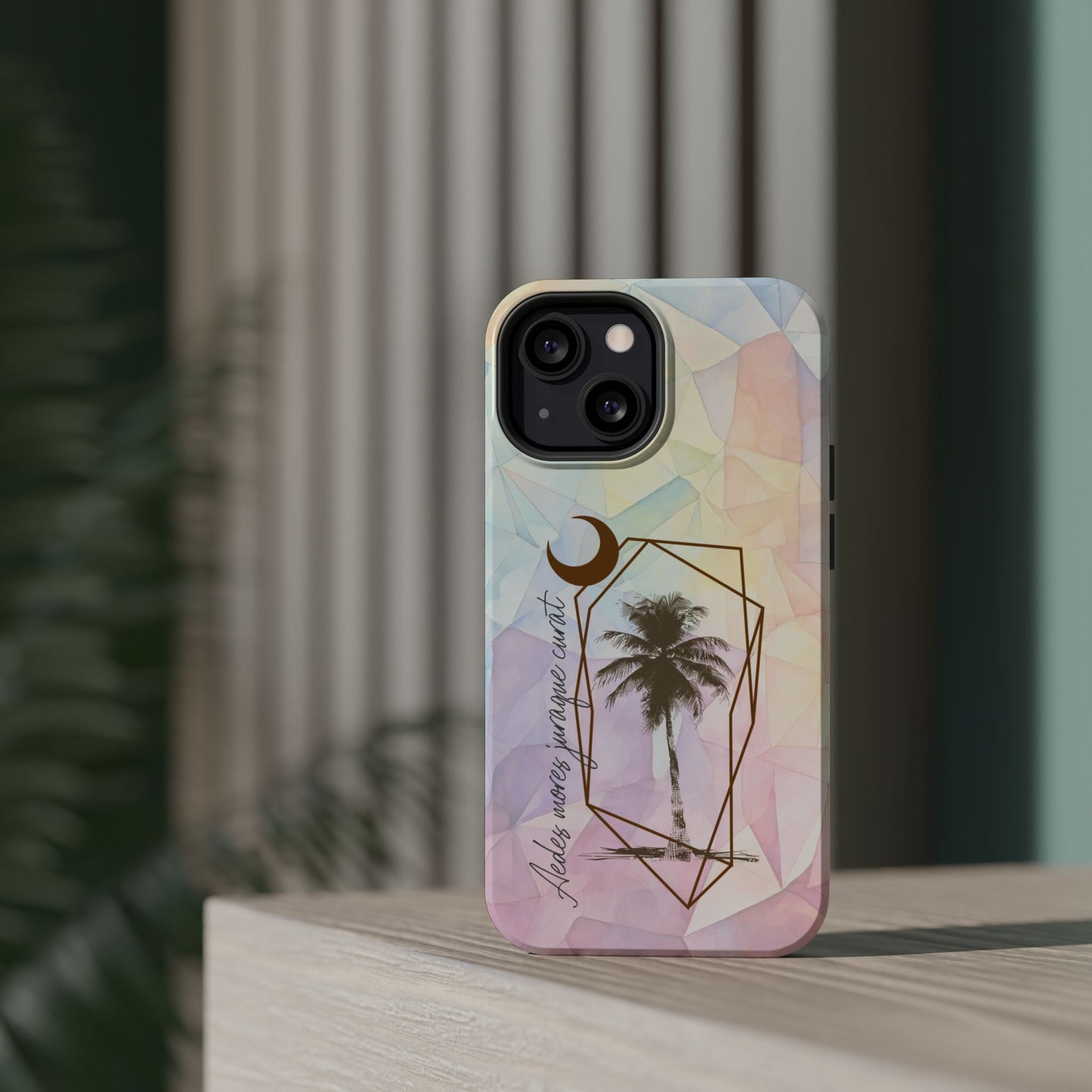 Geometric Palm phone case | Magnetic Impact-Resistant Case
