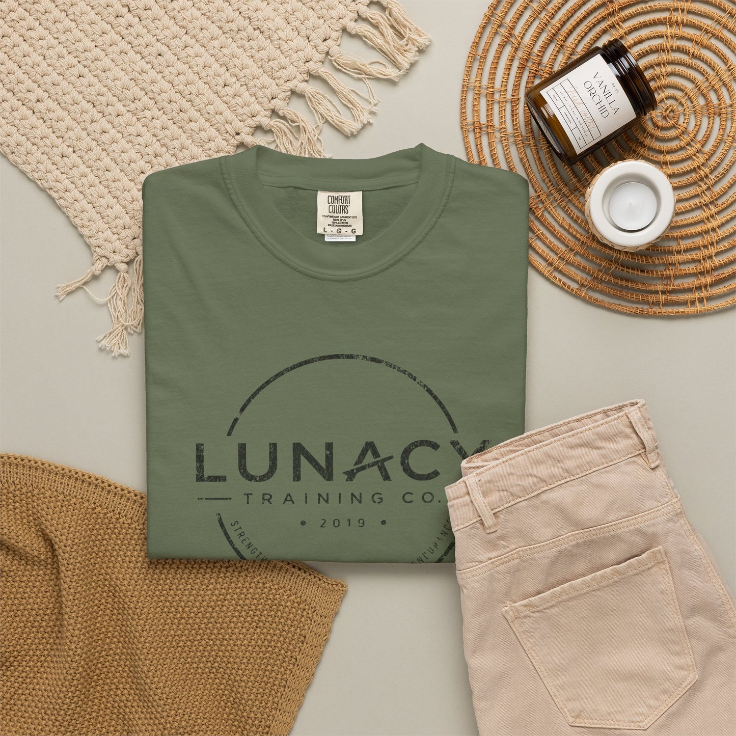 Comfort Colors Circle Logo Tee