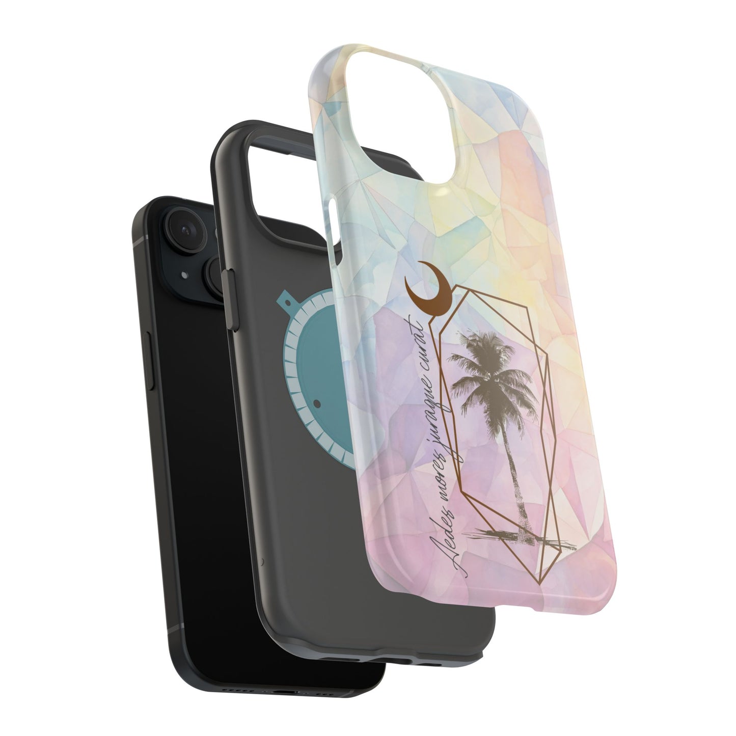 Geometric Palm phone case | Magnetic Impact-Resistant Case