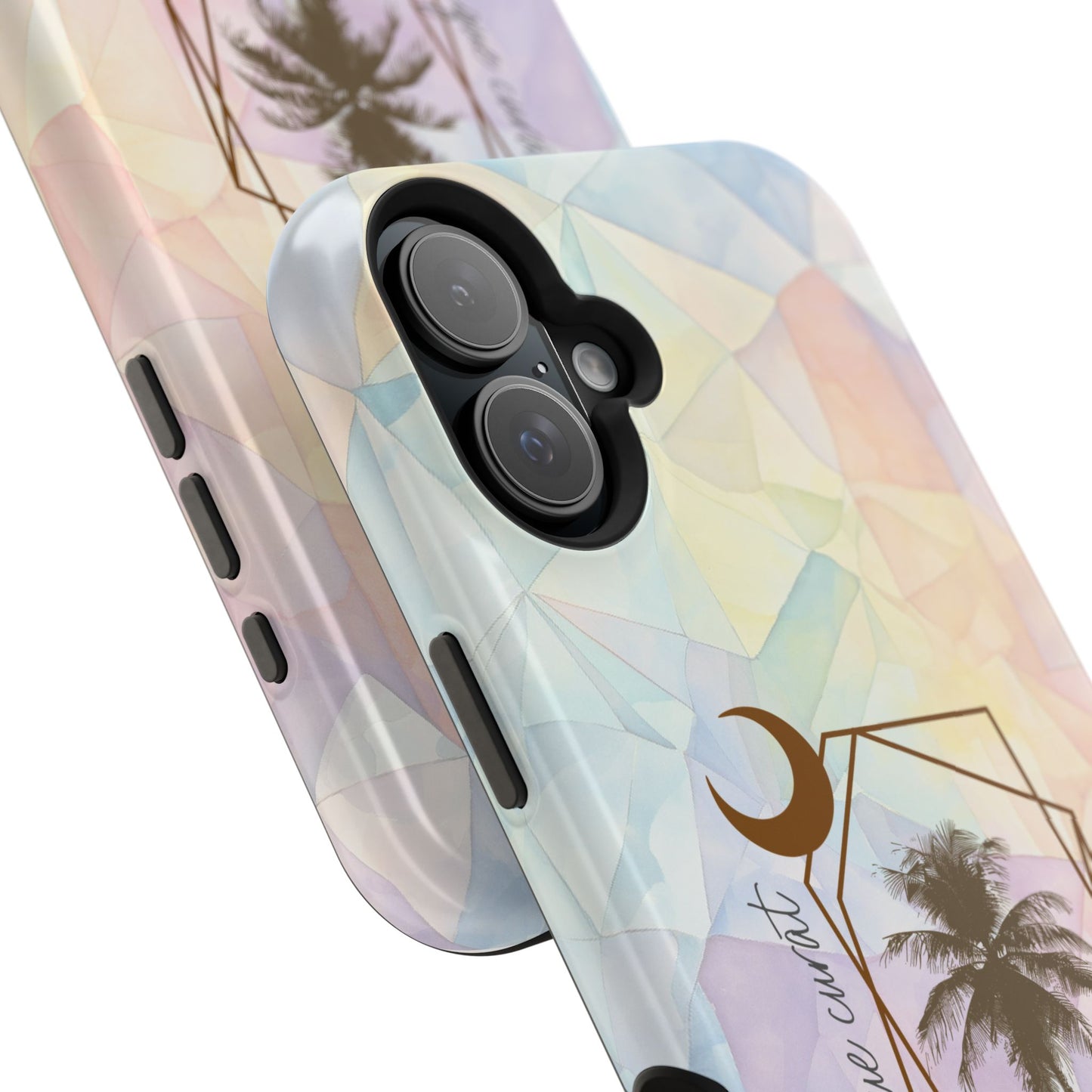 Geometric Palm phone case | Magnetic Impact-Resistant Case