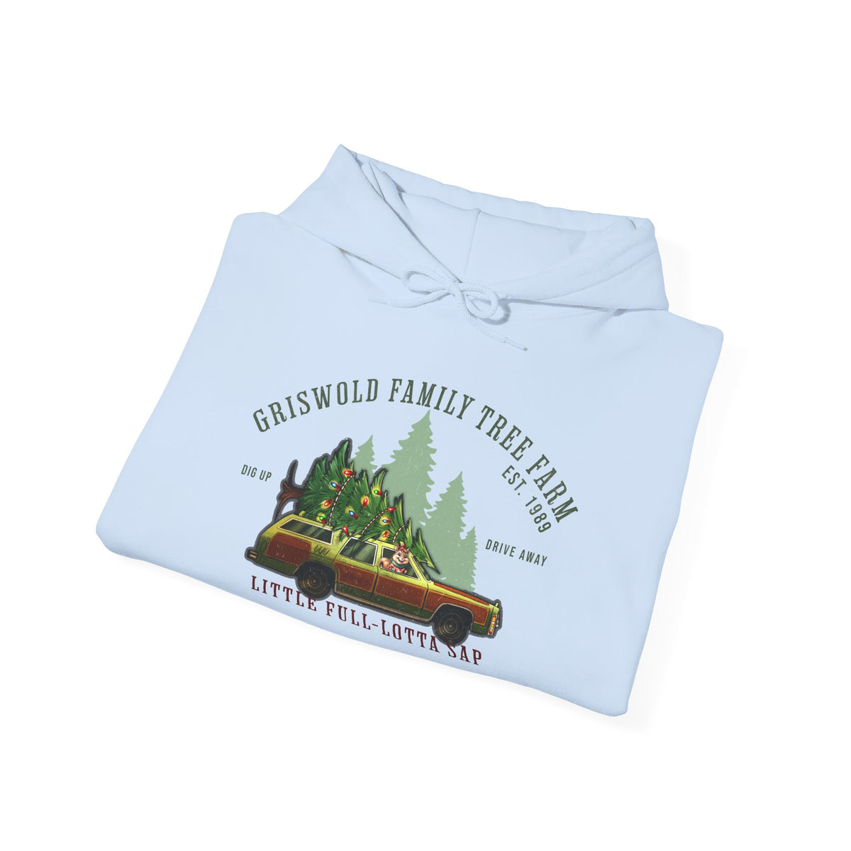 Griswold Family Tree Farm Hoodie | Griswold Christmas 80s Movie Classic