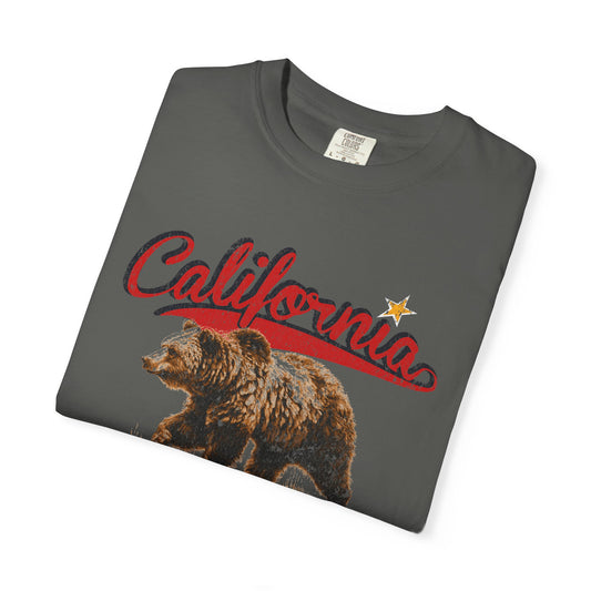 Don't Poke the Bear California Strong Garment Dyed Tee
