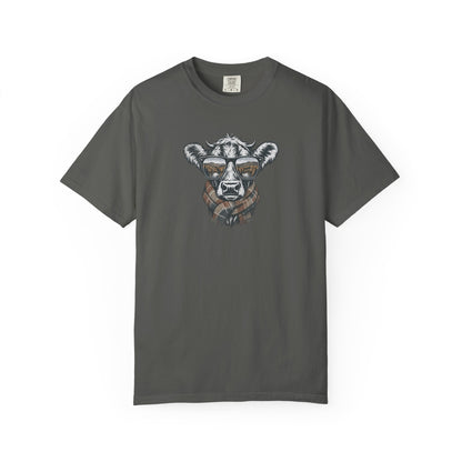 Rustic Fall Cow Cozy Tee