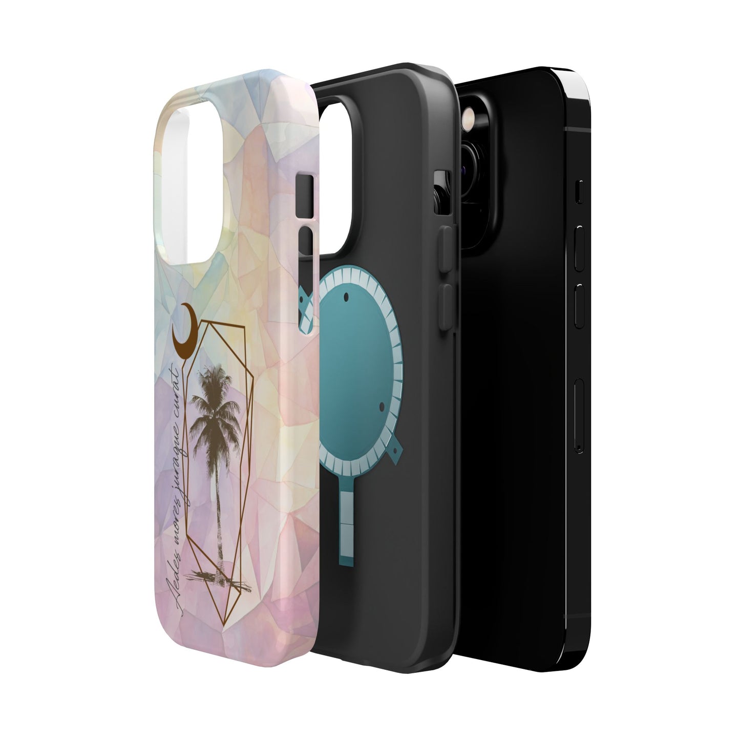 Geometric Palm phone case | Magnetic Impact-Resistant Case