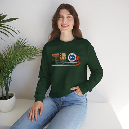 NF Virtual 5K Run/Walk Crewneck Sweatshirt — In Memory of Sean