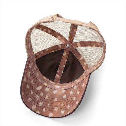 Lunacy Rebrand Black Women's Washed Mesh-Back Cap
