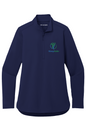 Womens Double Knit ¼ Zip - Embroidered SleepSafe logo