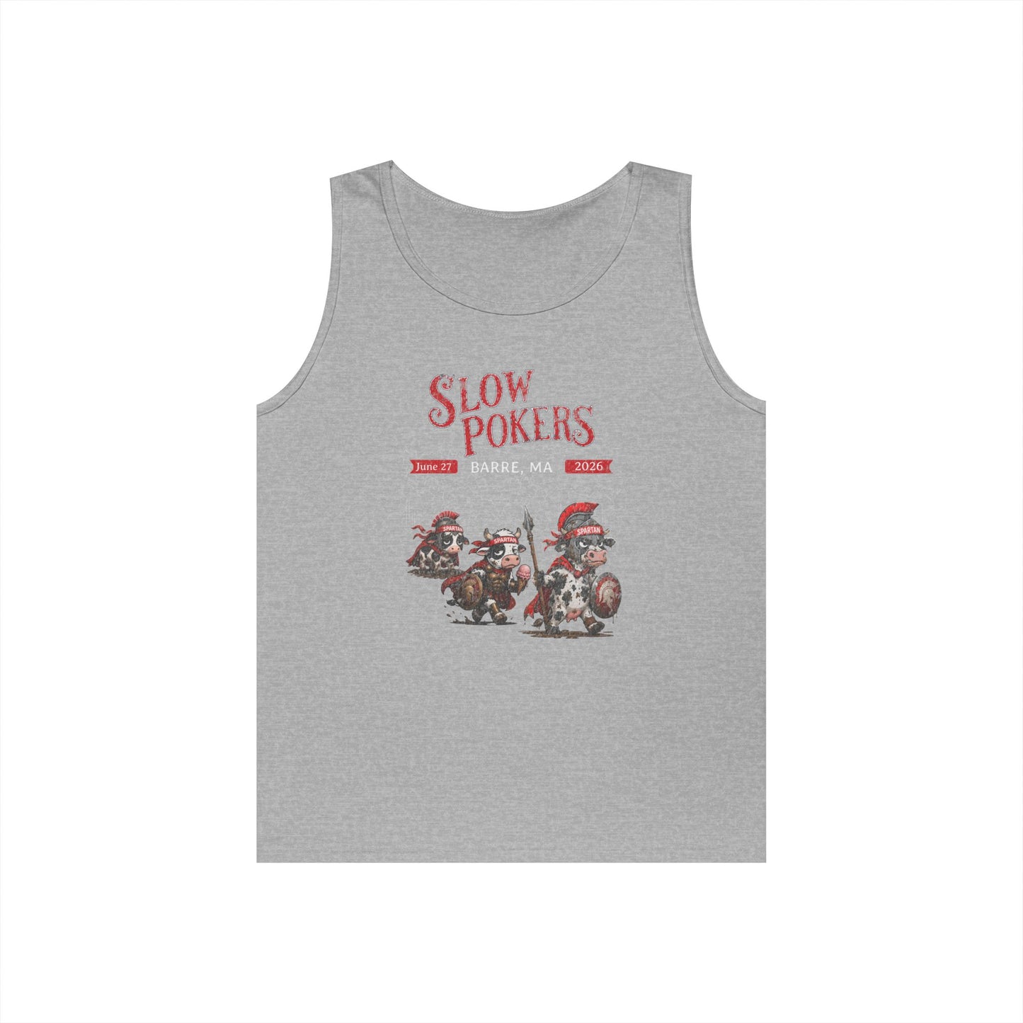 Barre Spartan Slow Pokers Unisex Tank