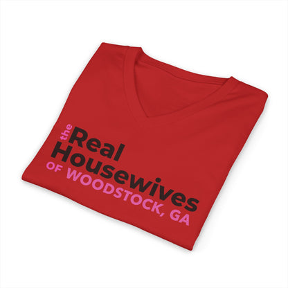 The Real Housewives of Woodstock, GA V-Neck Tee
