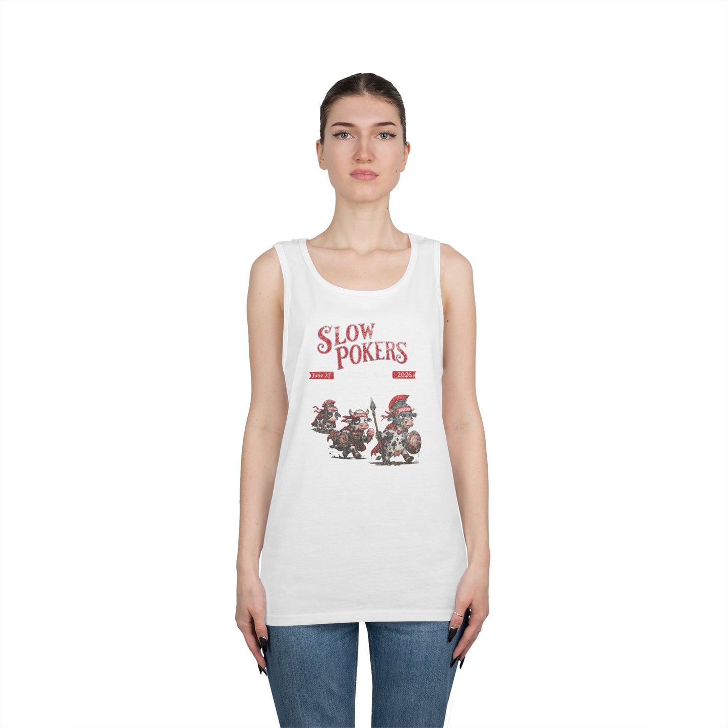 Barre Spartan Slow Pokers Unisex Tank
