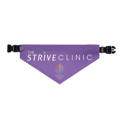 Purple Pet Bandana Collar - Strive Clinic