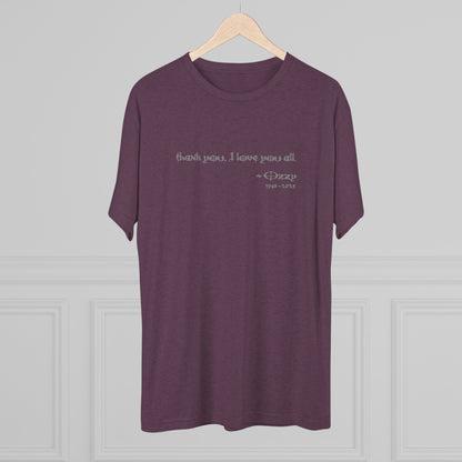 'I Love You All' Tri-Blend Tee