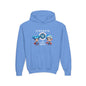 "Strength in Every Nerve" Cartoon Kids Hooded Sweatshirt