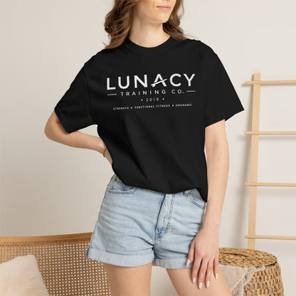 Lunacy Training Co. Logo T-Shirt — Vintage Fitness Tee