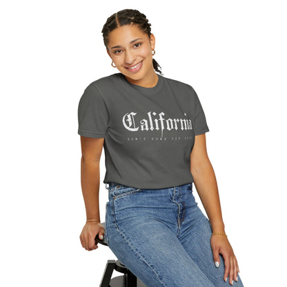 California Don't Poke the Bear Garment Dyed Tee