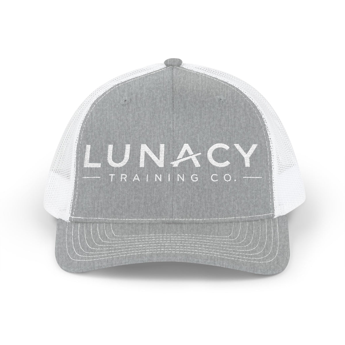 Embroidered Mesh Snapback Hat