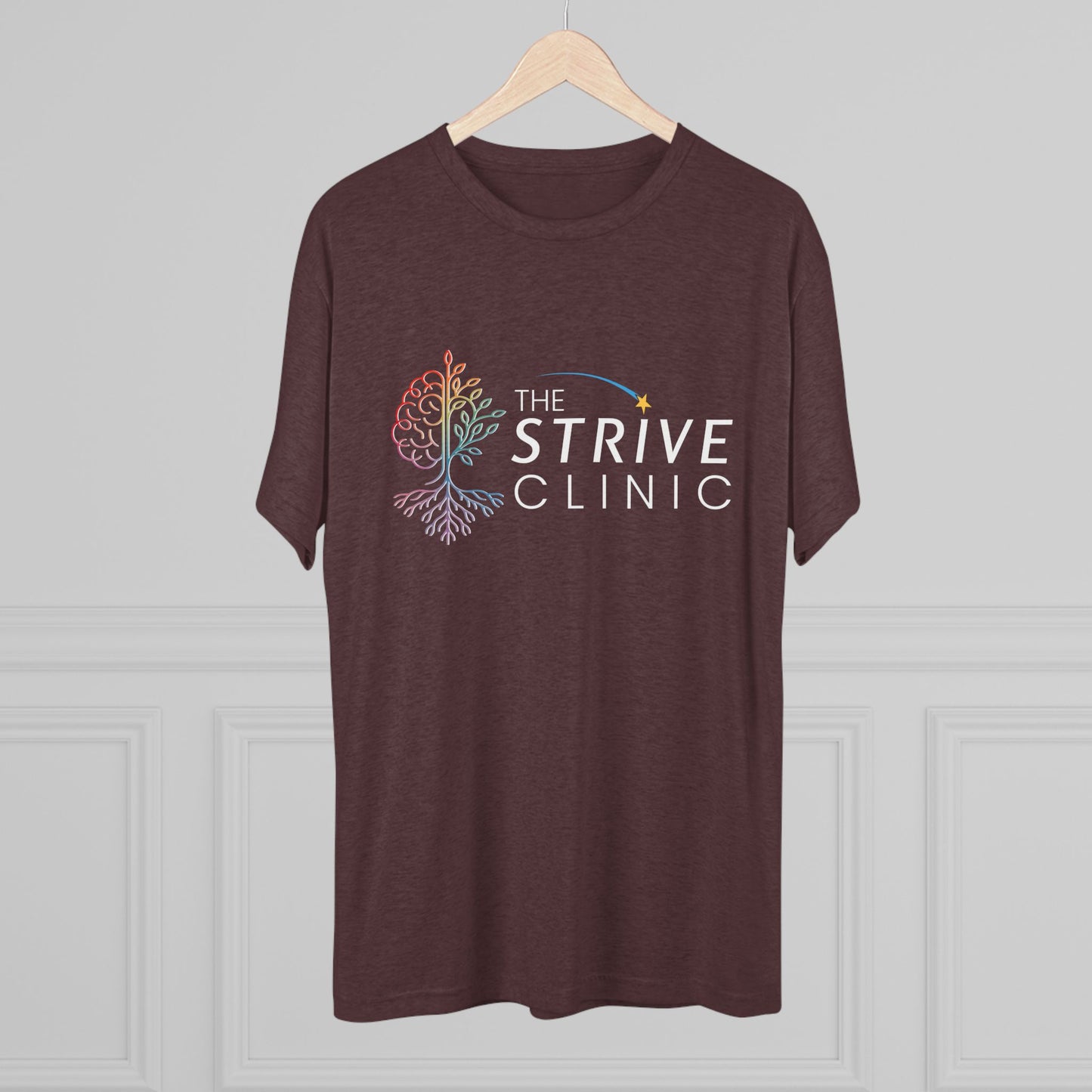 Strive Clinic Brain Tree Tee | Front Print