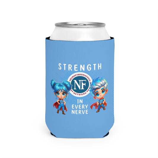 "Strength in Every Nerve" NF Superhero Koozie