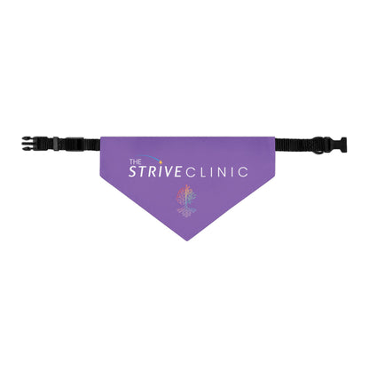 Purple Pet Bandana Collar - Strive Clinic